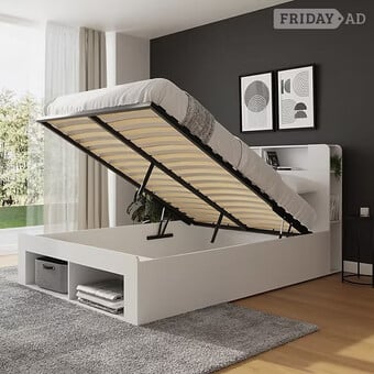 KING SIZE - ANYA STORAGE OTTOMAN BED