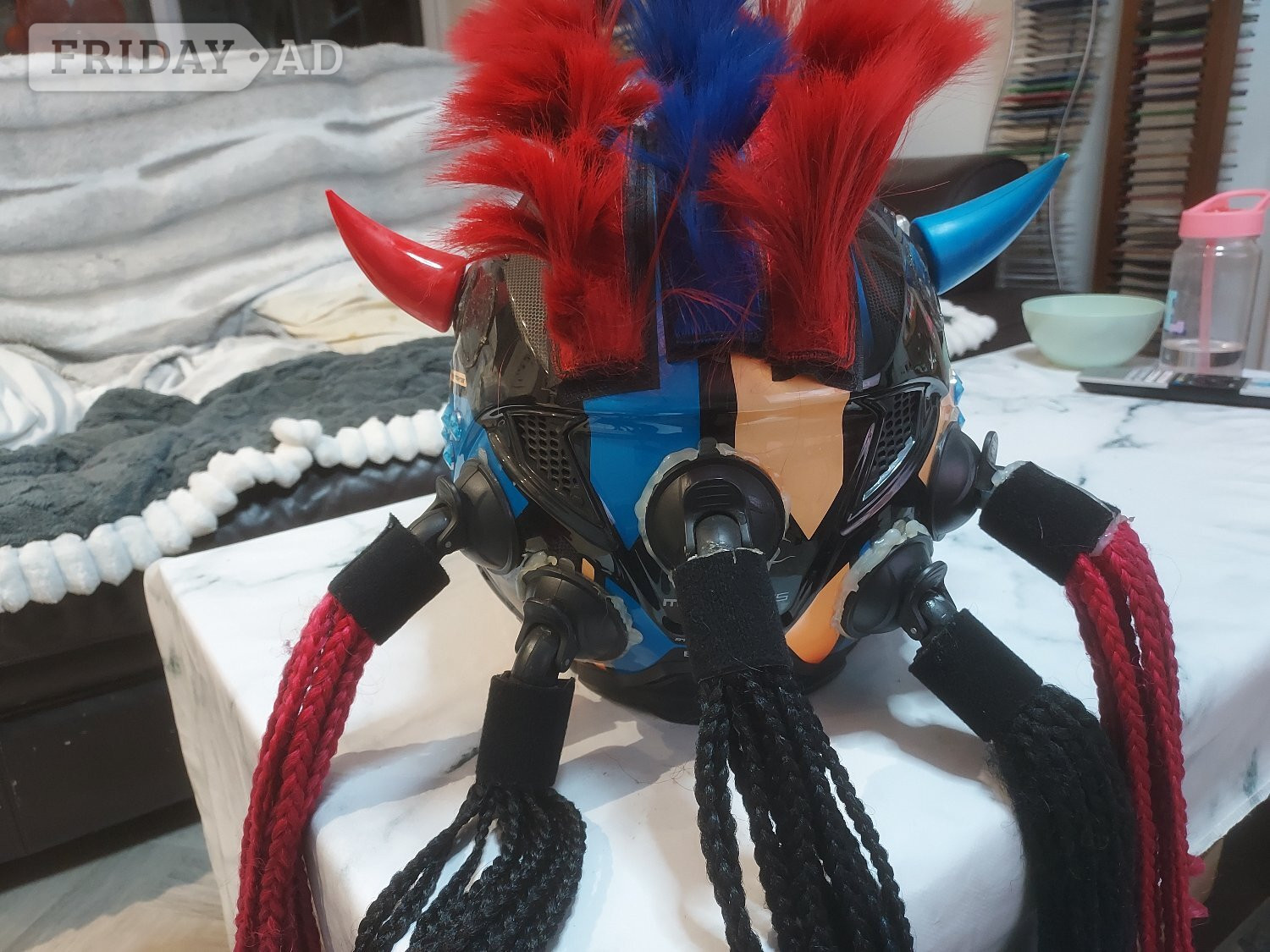 custom Predator motorcycle helmet - Hobbies & Leisure in Brighton