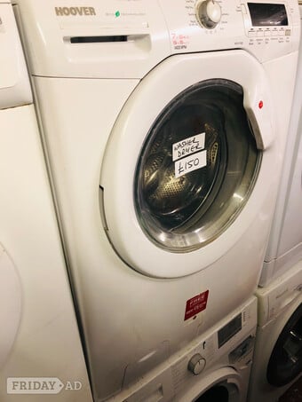 Hoover 7kg wash & 5kg dry eco technology washer dryer.