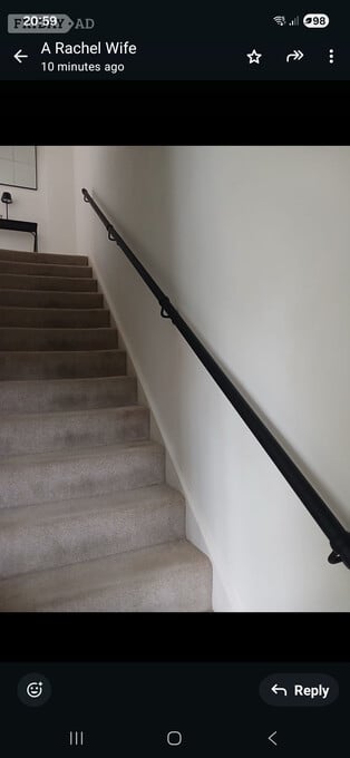 Hand rail bannister 