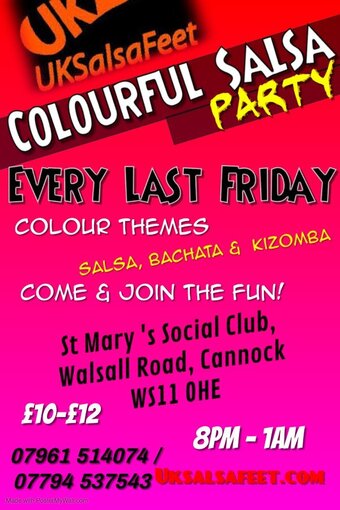 Colourful Salsa Party