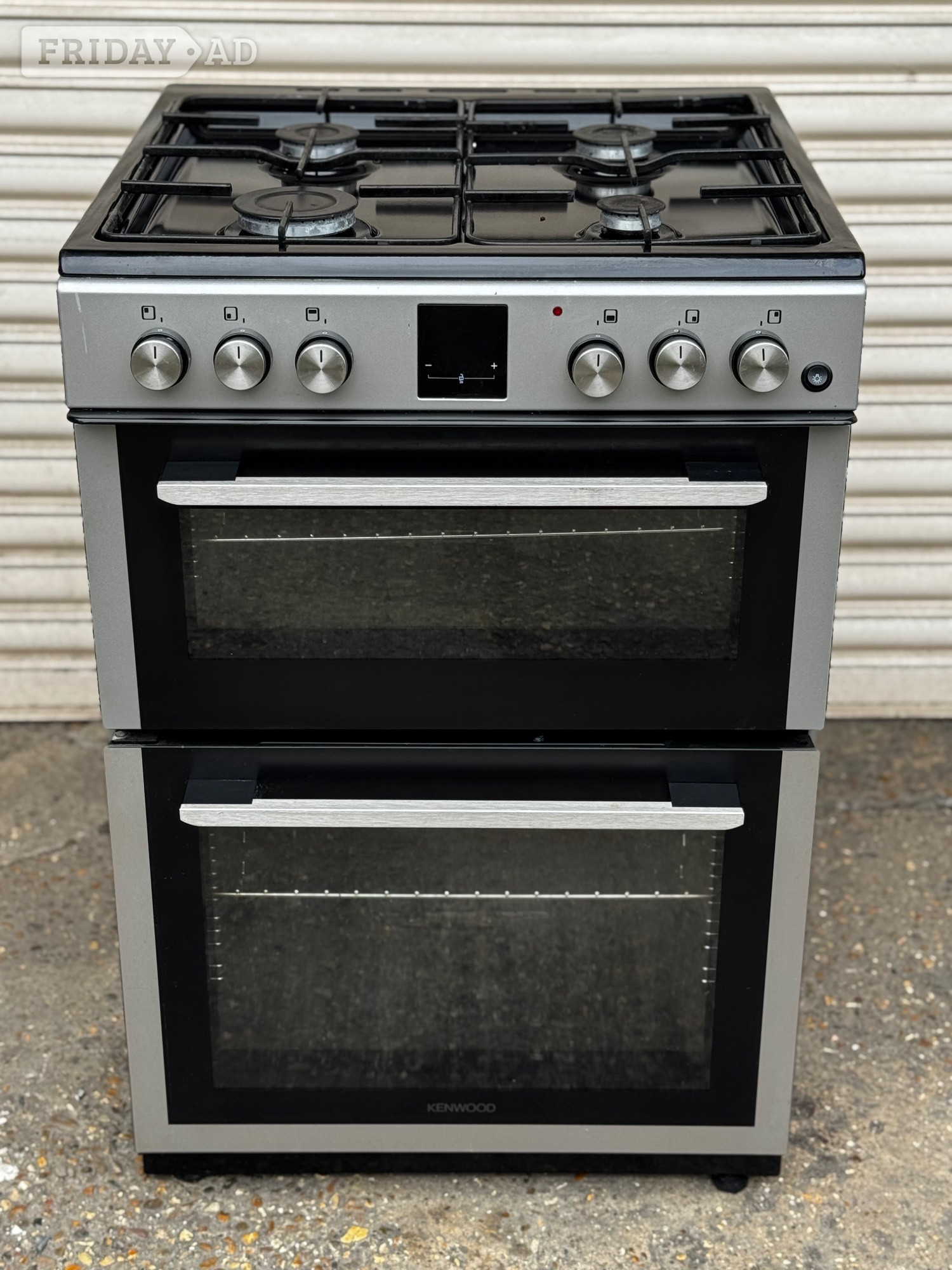 Kenwood gas cooker 60cm fsd silver 3 months warranty 