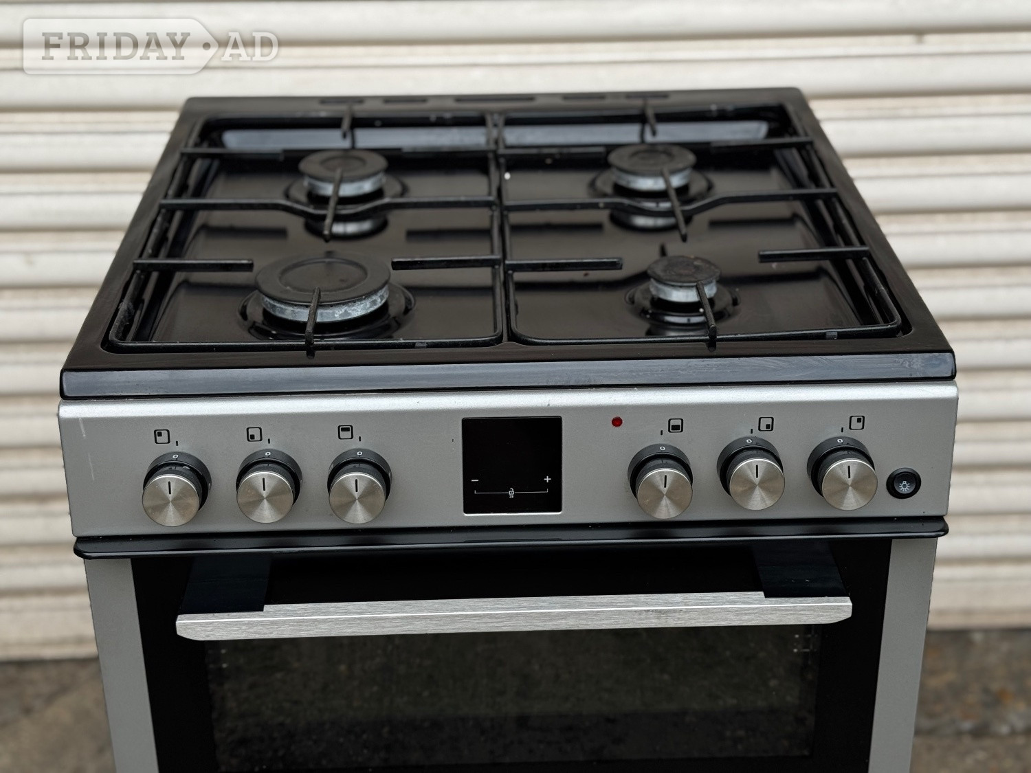 Romford Kenwood gas cooker 60cm fsd silver 3 months warranty 