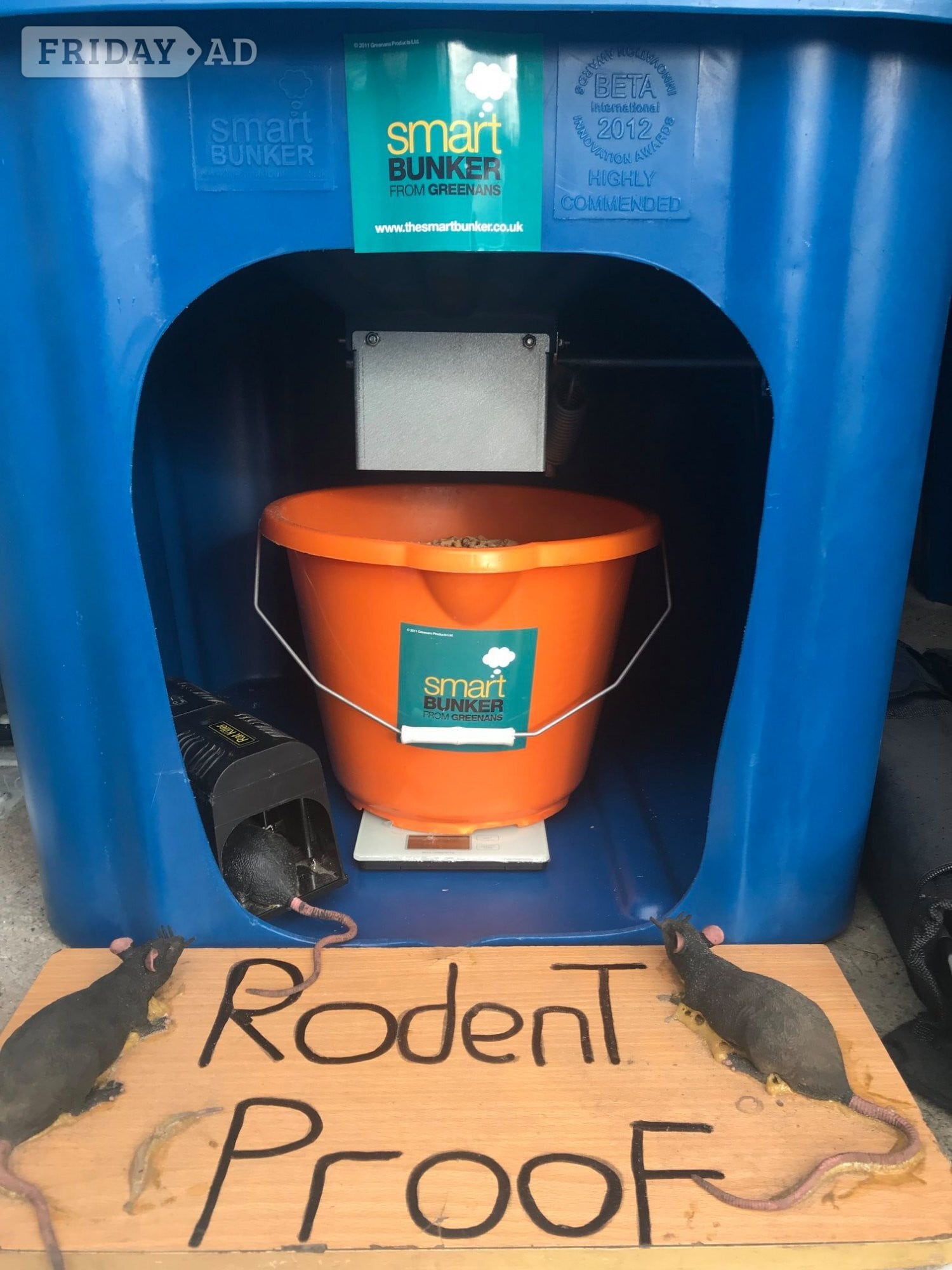 The Smart Bunker Animal Feed Storage 