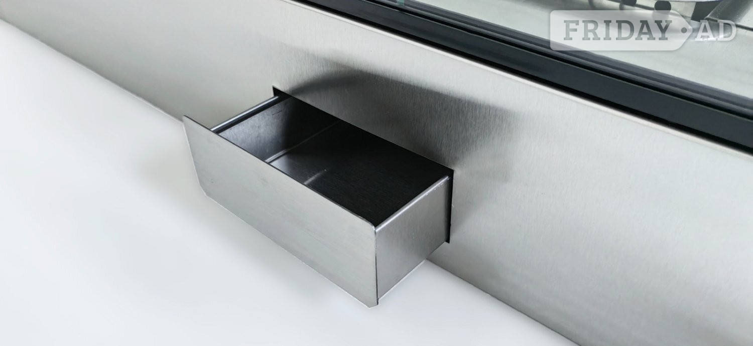 Commercial Stainless Steel Heated Food Display Cabinet Countertop - Home Appliances in Birmingham