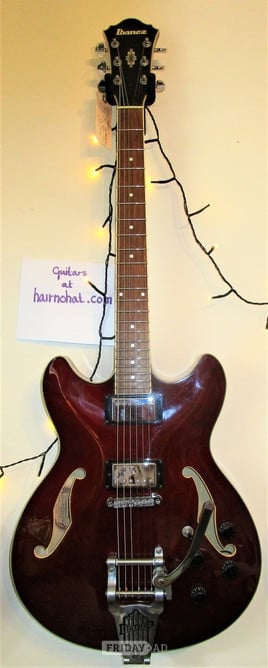 IBANEZ ARTCORE AS 73   HH Semi Hollow with Bigsby  Immaculate