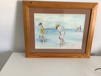 Pine framed pictures