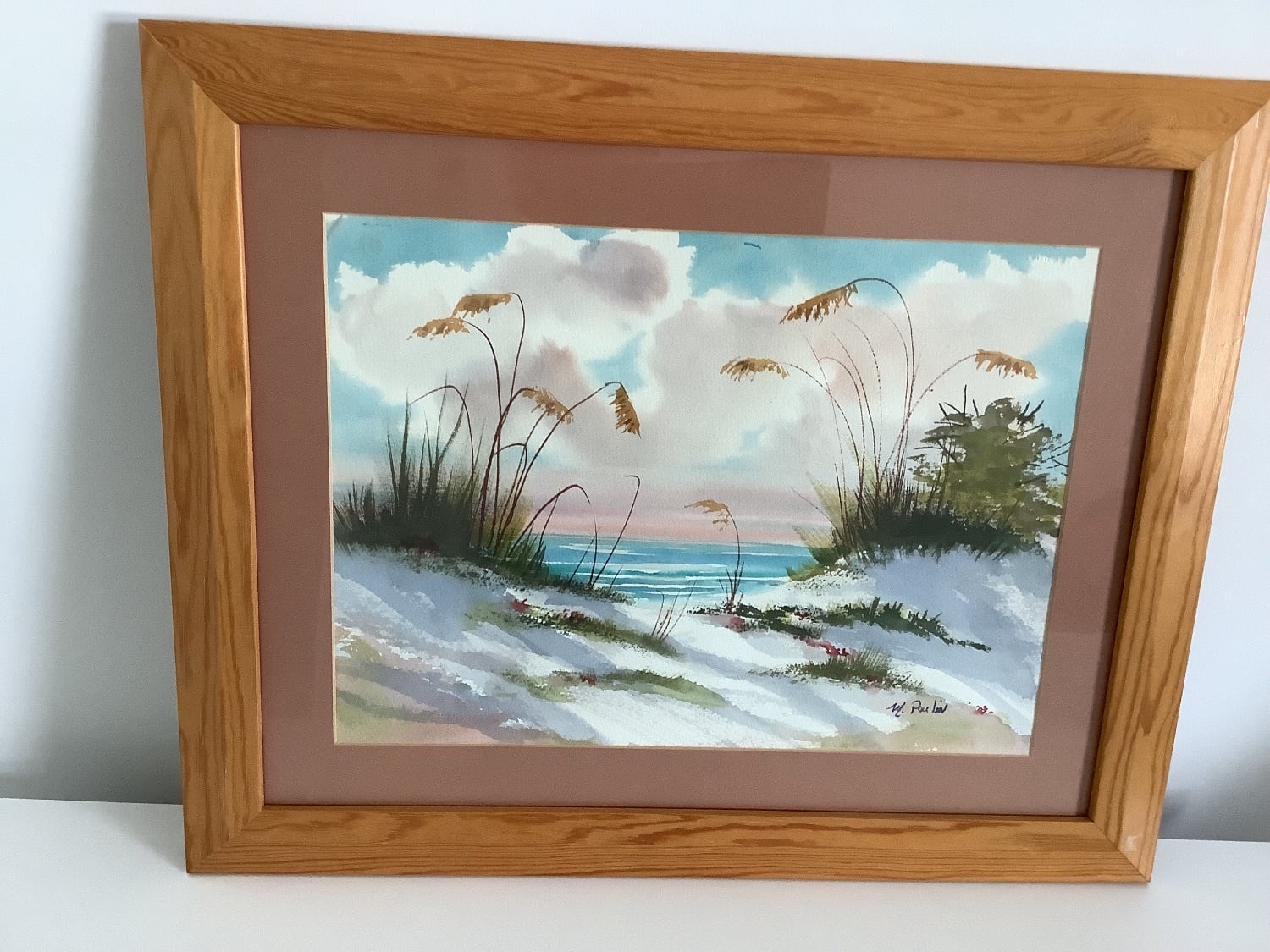 Pine framed pictures