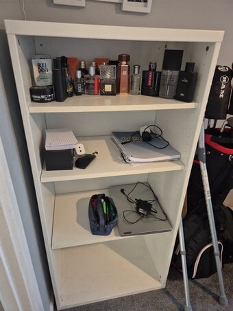 Ikea 4 shelf boom case
