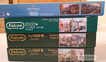 Falcon & Gibson  1000 piece jigsaw puzzles 
