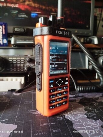 Radtel RT-950 PRO is a  versatile, feature-packed radio "Orange"