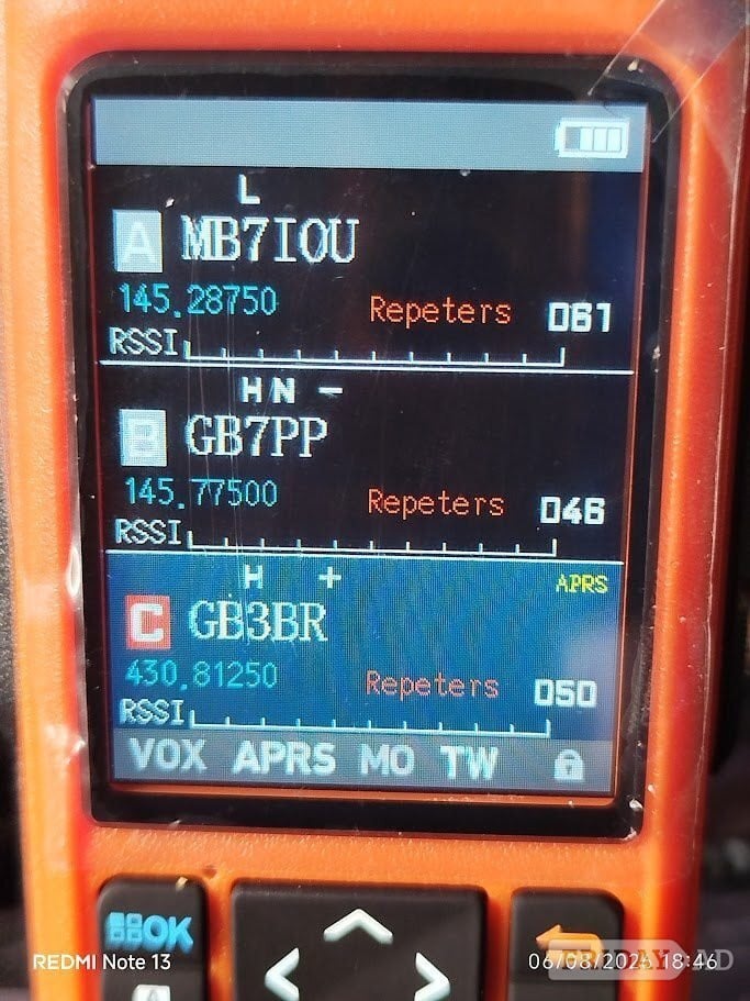 Radtel RT-950 PRO is a  versatile, feature-packed radio "Orange"
