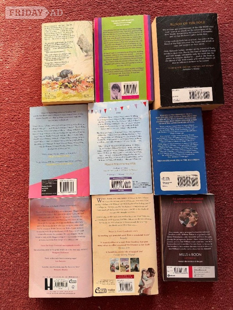 Mixed paperbacks 4 for £1