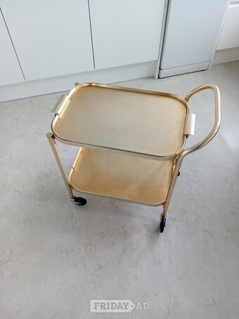 Kaymet of London 2 tier drinks/tea trolley