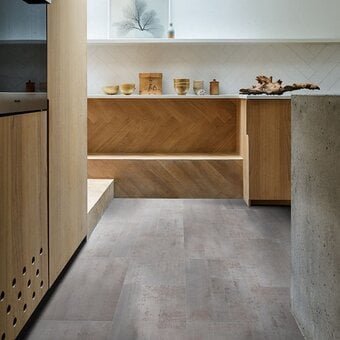 Concrete Effect Luxury Vinyl Tiles (LVT) From Just £10.99