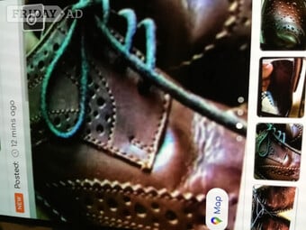 Boys NEXT. Brogue shoes. Sizes 10 