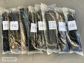 Cable ties, 8 packs