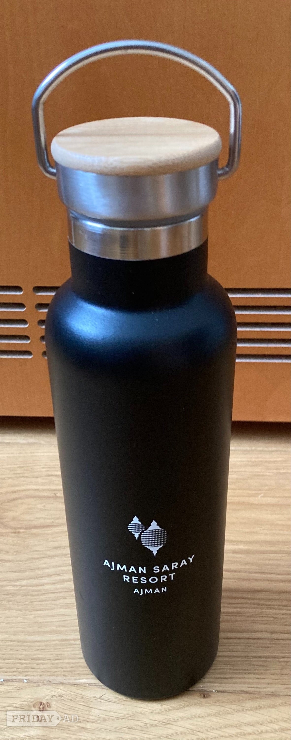 Insulated Stainless Steel Drinks Bottle, 750 ml. - Black