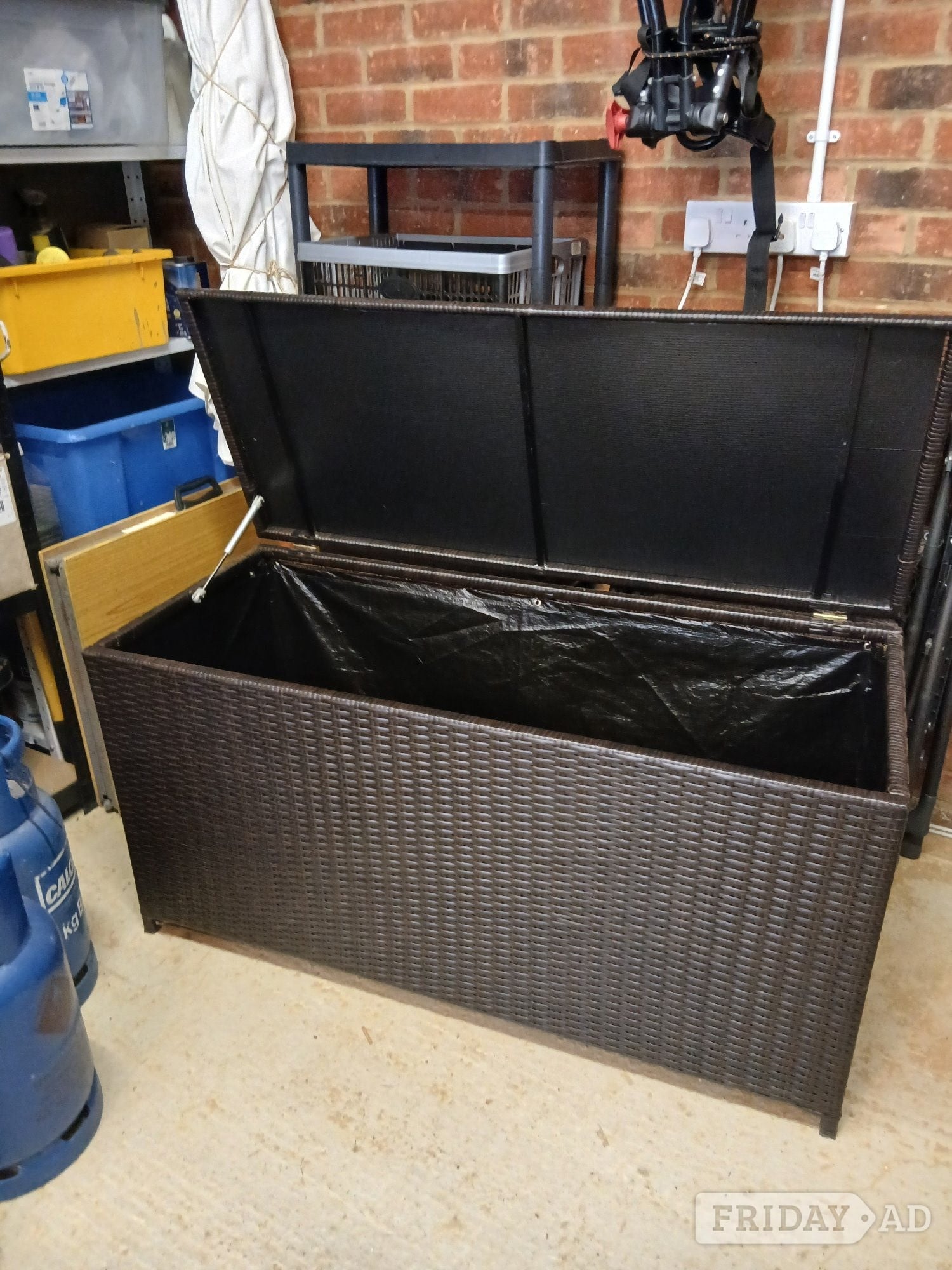 Arundel Rattan effect storage box