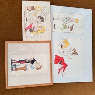 4 Viz Cartoon Drawings