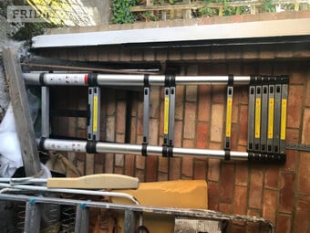 aluminium  telescopic step ladder