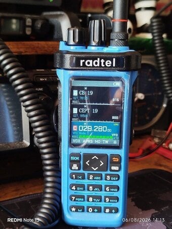 Radtel RT-950 PRO is a versatile, feature-packed radio "Blue"