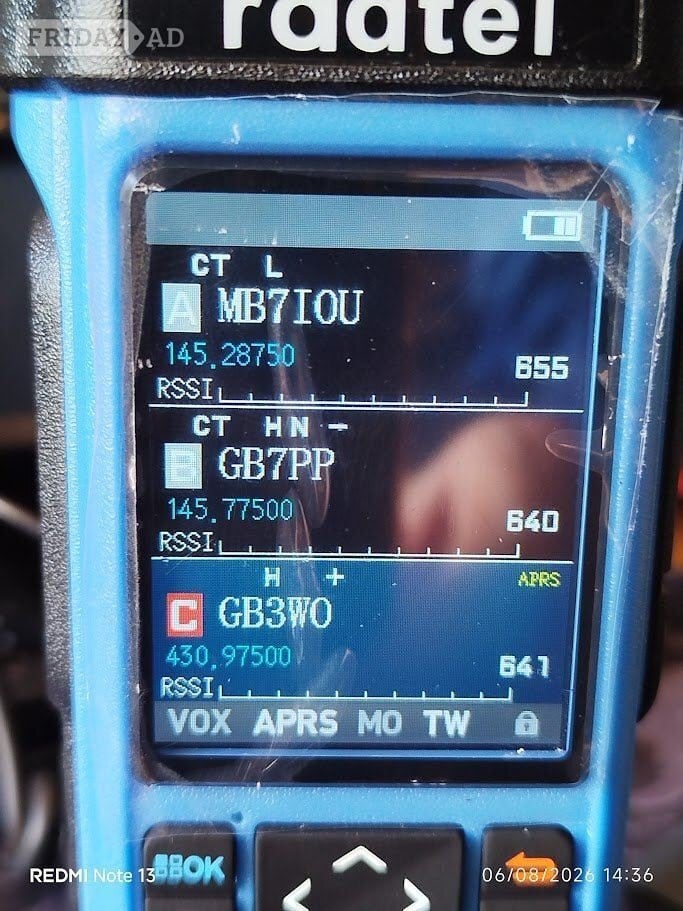 Radtel RT-950 PRO is a versatile, feature-packed radio "Blue"