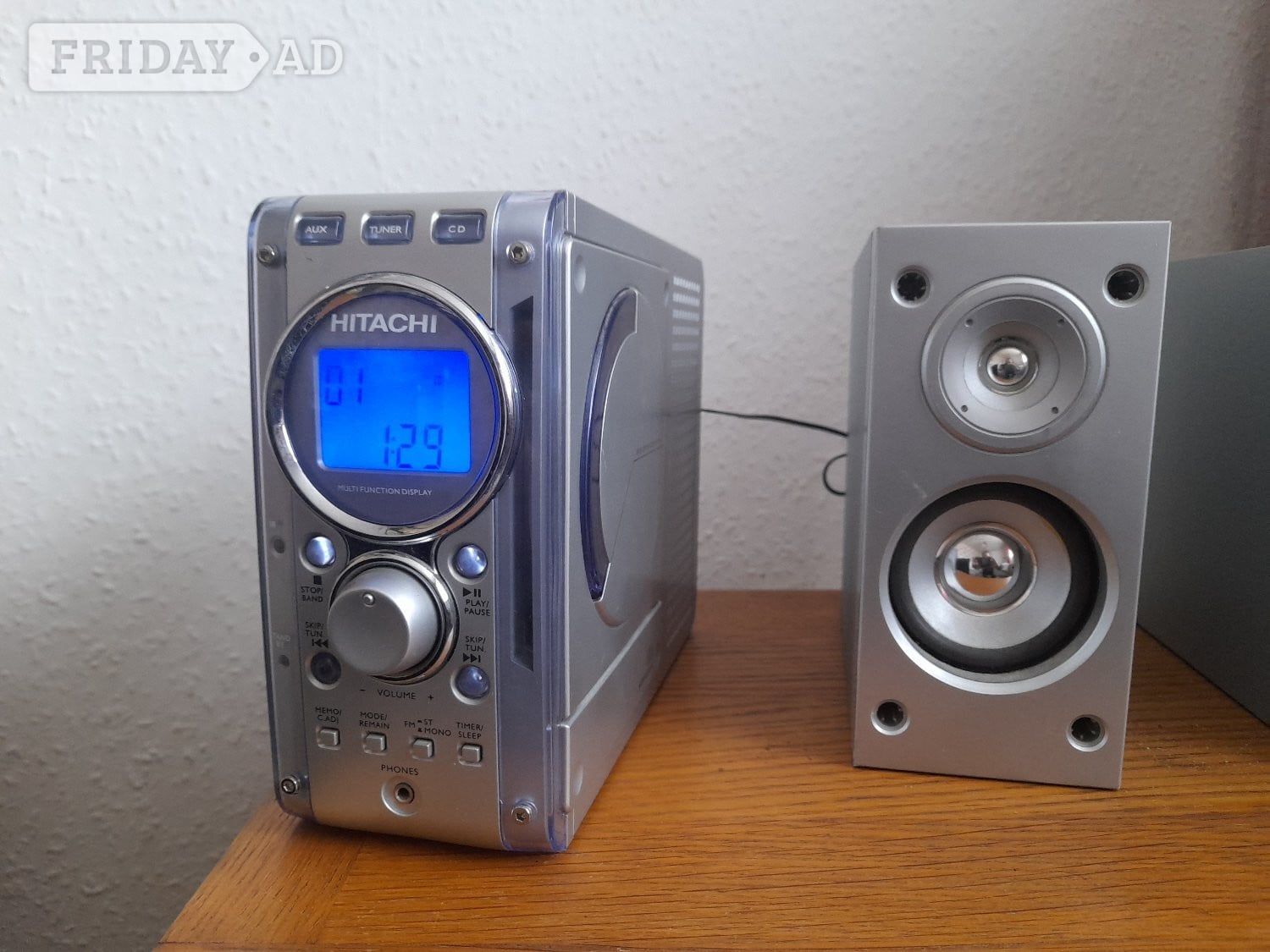Hitachi micro CD hifi system 