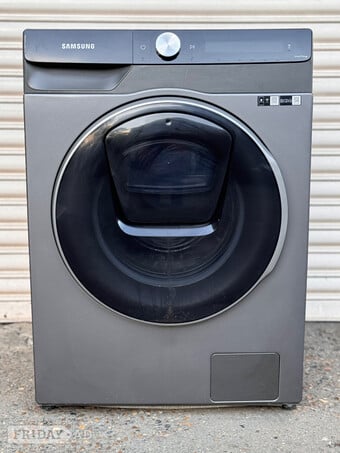 Samsung eco bubble 9kg washing machine add on door grey 3 months 