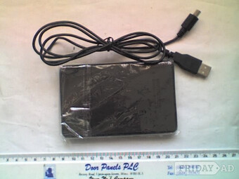 BLACK 2.5" 120Gb External Pocket Hard Drive , USB Interface  & Cables - D