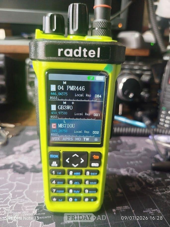 Radtel RT-950 PRO is a versatile, feature-packed radio "Green"