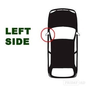Audi A3 8V 2013-2016 LED side mirror indicators L/H and R/H, OEM Hella.