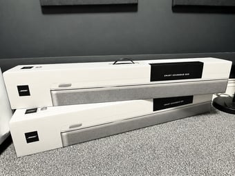 Bose Smart Soundbar 900 New/Sealed White Dolby Atmos Alexa Wi‑Fi 