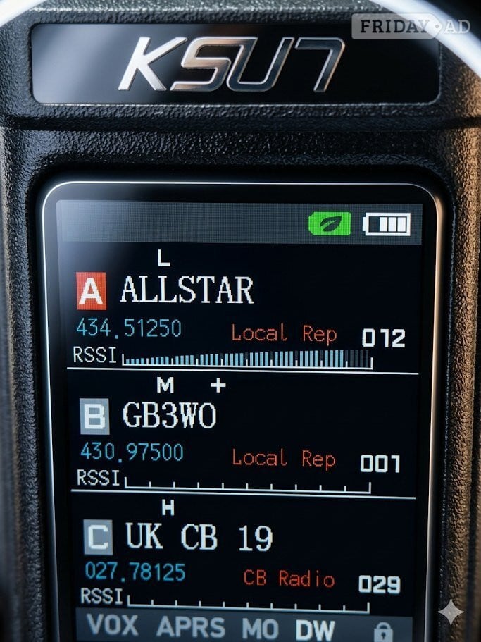 Steyning Radtel RT-950Pro clone Sold as The KSUN UV-889Plus GPS APRS 10W