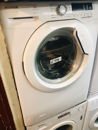 Hoover dynamic next washing machine with 7kg load & 1400 rpm 