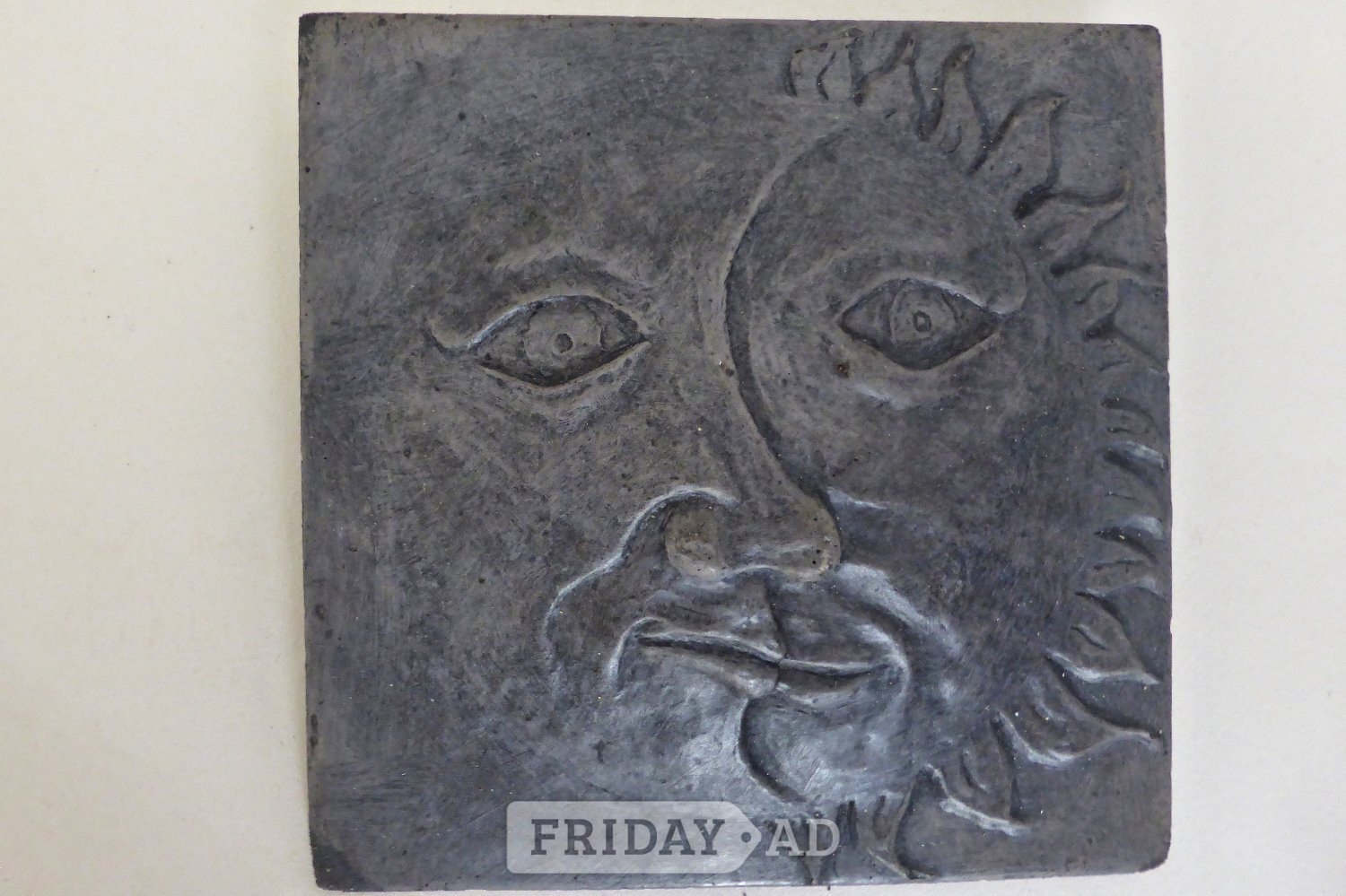 Wall Art, Sun man tile in Wells