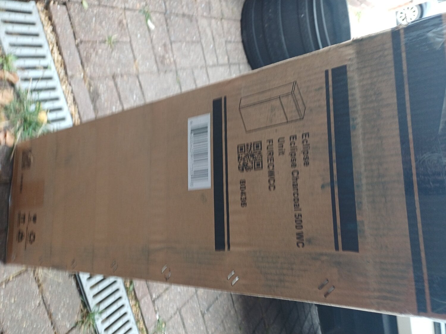 Bristol WC Unit Charcoal