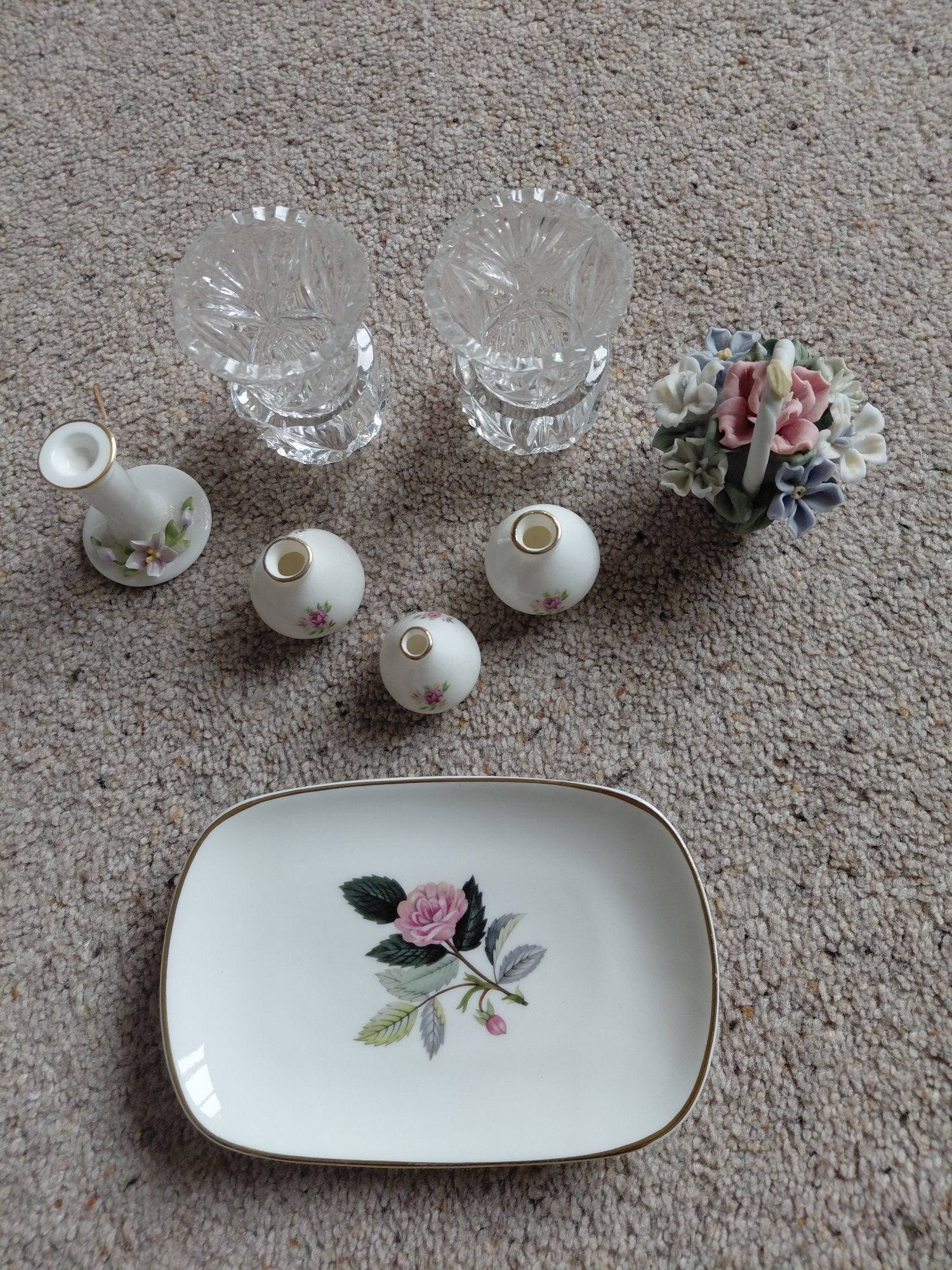 Small Decorative Ceramic and Glass Items