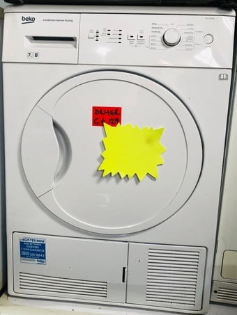 Beko 7kg load condenser tumble dryer in Good Condition