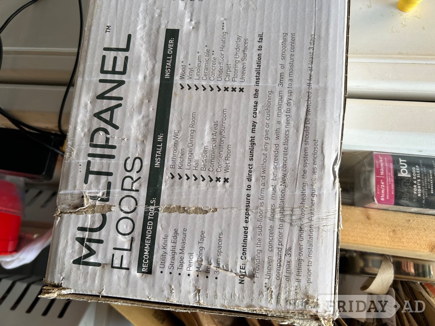 Surplus Composite Flooring boards in Eastbourne