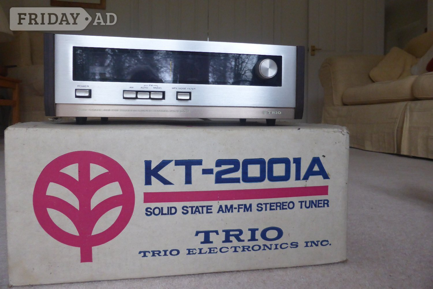 TRIO KT-2001A Vintage HiFi Tuner