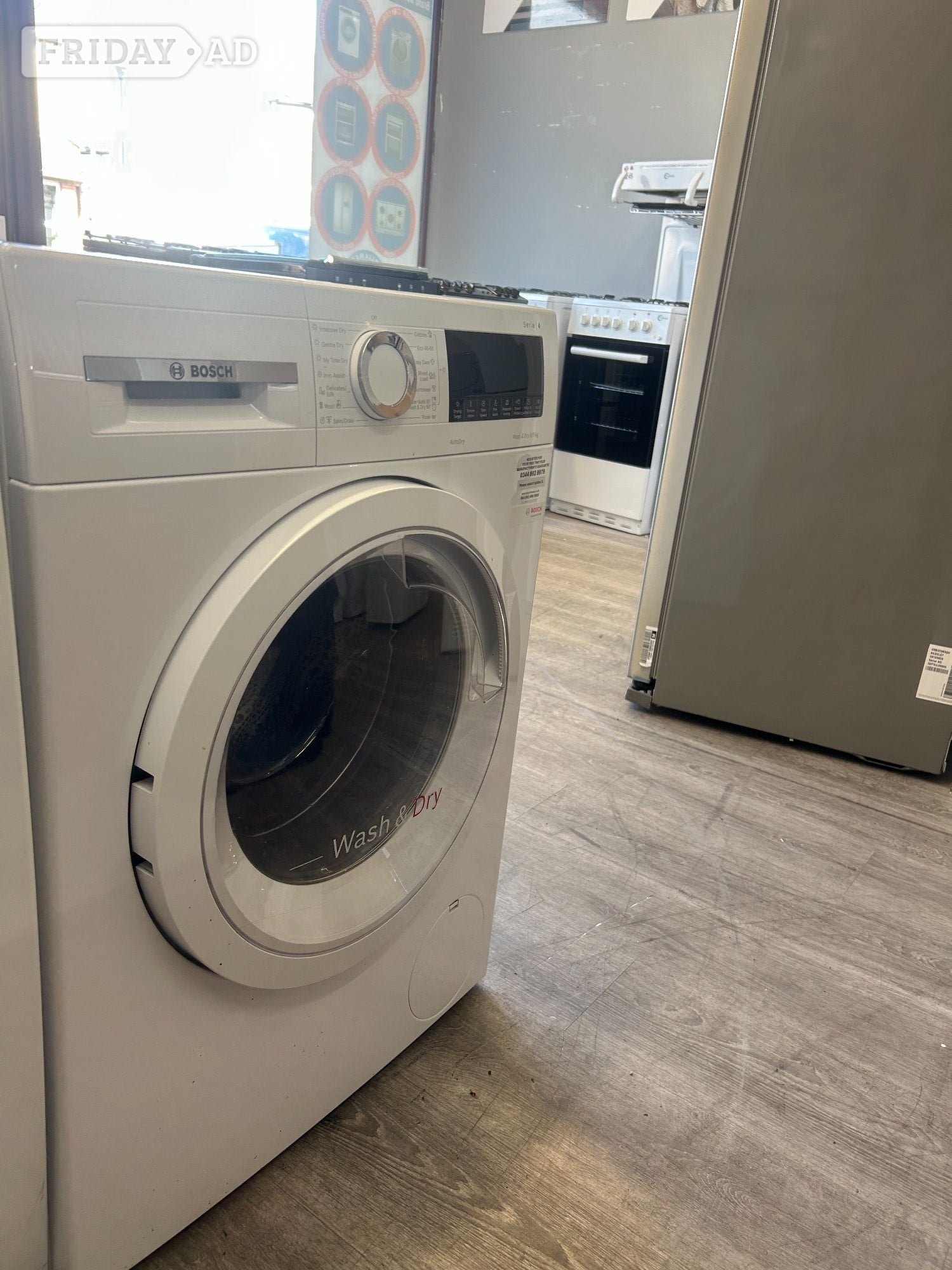 BOSCH 8/5KG WASHER DRYER 6 m old  - Home Appliances