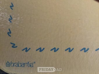 Barabantia Glass worktop saver/chopping board