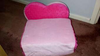 Build a Bear chair bed