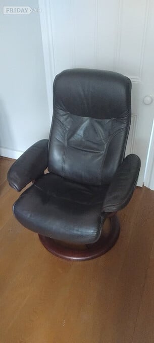 John Lewis Leather Swivel & Recliner Chair