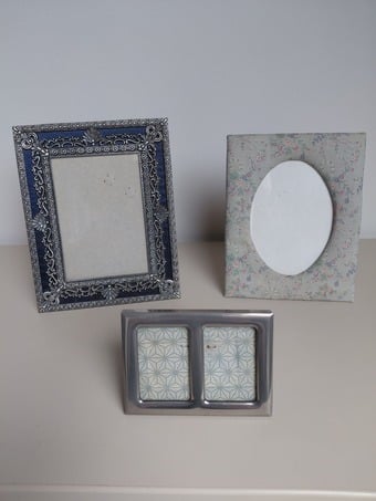 Three Photo Frames
