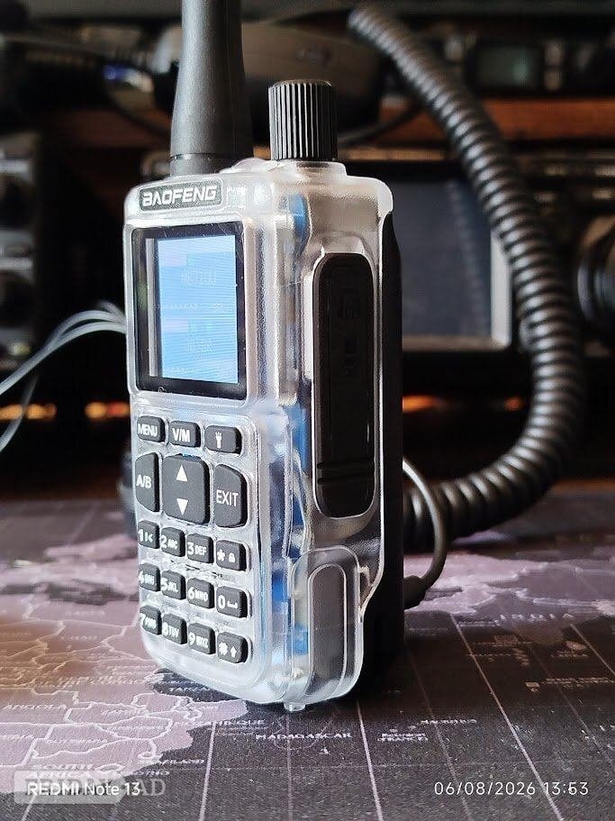 Baofengs New Mini 5 Ham HT UV Bluetooth Transparent Edition