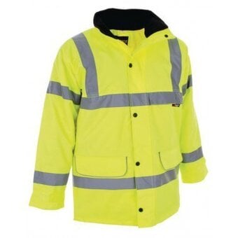 Hi Viz Jacket -  Keep dry, seen. and warm !