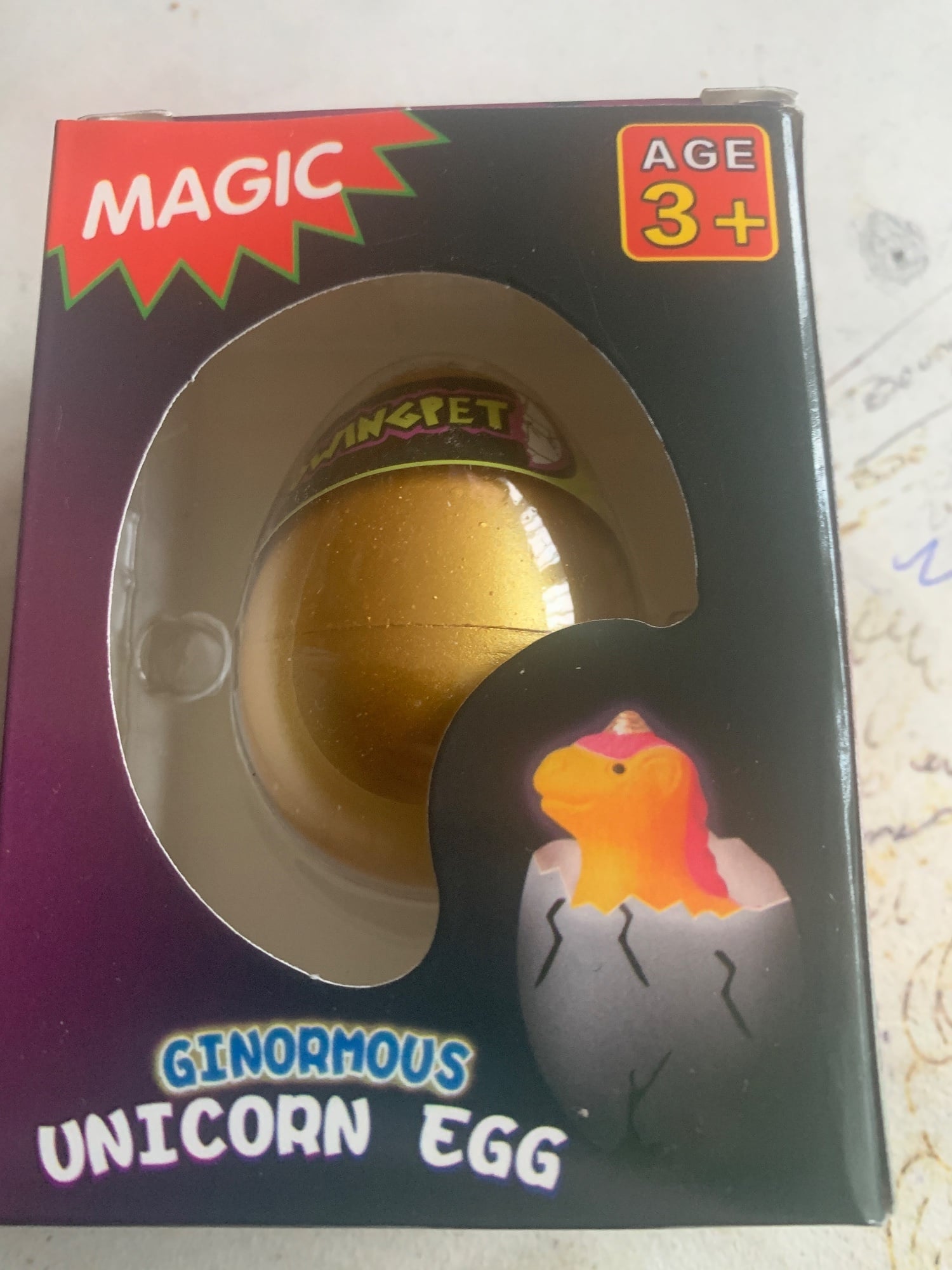 Unicorn Egg for Kids 3+