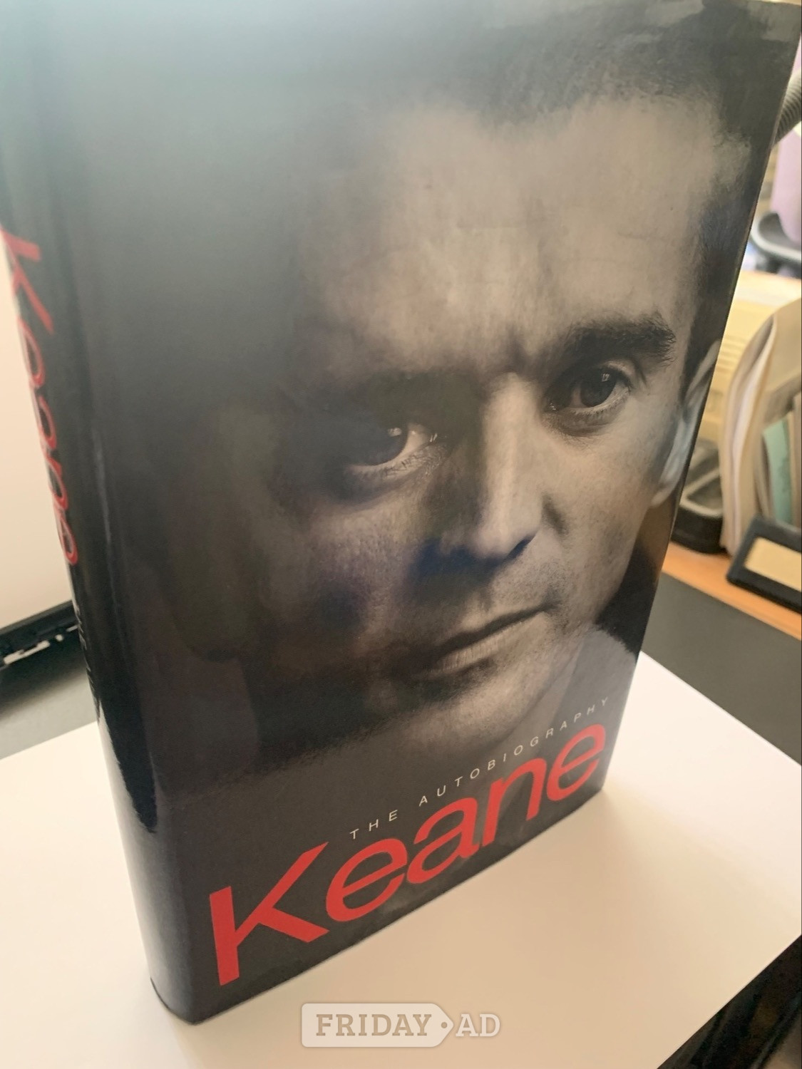 Reigate The Roy Keane Autobiography in Hardback